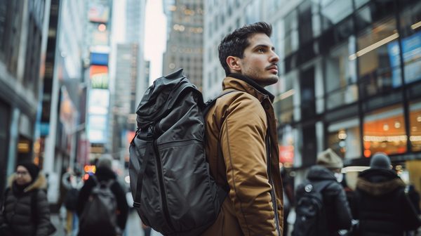 Faites-vous remarquer avec un sac homme rains